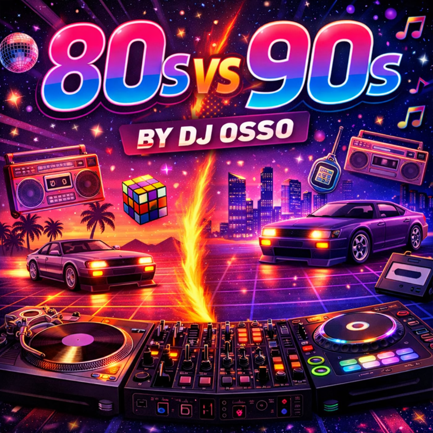 Dj Osso Mix 80 VS 90 Ep.13